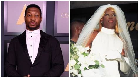 Will Jonathan Majors Do Full Drag and Wear Dennis Rodman’s Wedding ...