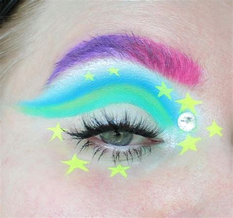 A Starry Colourful Look R Makeuplounge