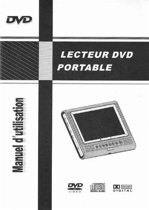 Notice NEXTBASE SDV37 A Lecteur Dvd Blu Ray Portable Trouver Une