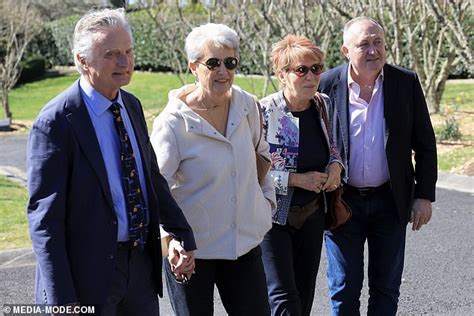 Ray Martin And Liz Hayes Reunited At The Funeral Of 60 Minutes Editor