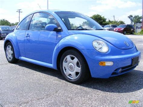 2001 Vortex Blue Volkswagen New Beetle Gls 18t Coupe 16746380 Photo