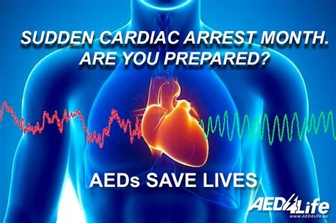 October Is Sudden Cardiac Arrest Sca Awareness Month Aedshop