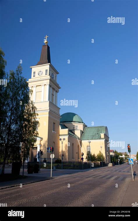 Finland, Oulu, Oulu Cathedral side view Stock Photo - Alamy