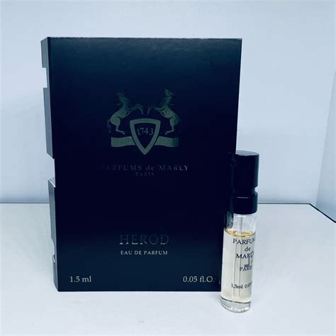 Parfums De Marly Herod EDP Official Carded Sample Spray 0 05oz 1 5ml