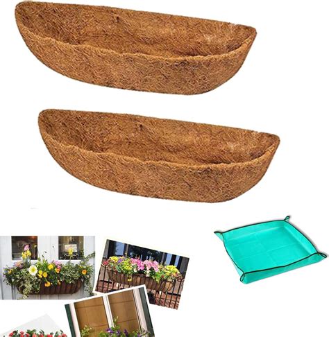 Amazon Inch Half Trough Coco Liners Coco Husk Liner Coco