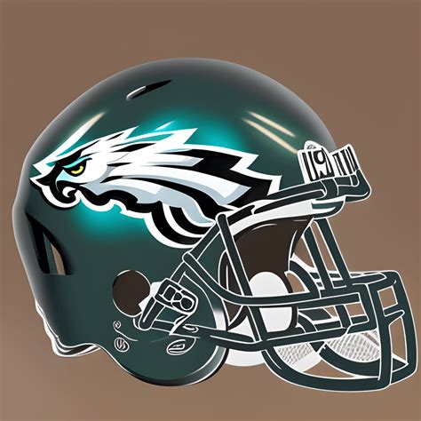 Philadelphia Eagles Helmet Graphic · Creative Fabrica