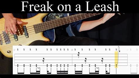 Freak On A Leash Korn Bass Cover With Tabs By Leo D Zey Youtube