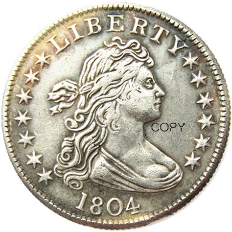 USA 1804 Draped Bust Quarter Dollar Copy Coin