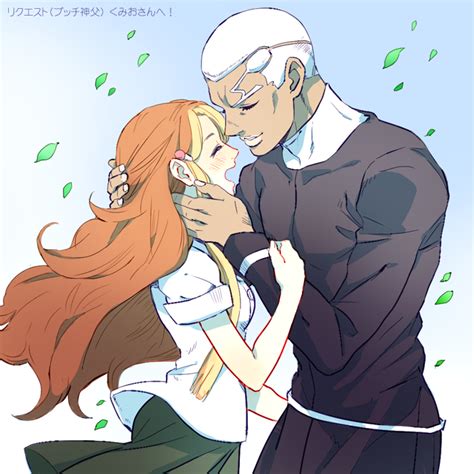 Enrico Pucci and his sister || fanart by R (Corolla) || Stone Ocean ...