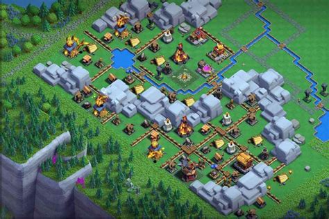 Best Dragon Cliffs Level 3 Base Layout COC 2025