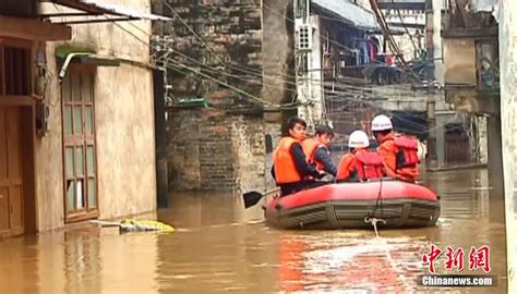 广西初冬遭反常暴雨袭击 贺州34栋楼房遭洪水围困 1 中国日报网