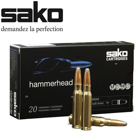 Balles Sako Hammerhead Sp X Jrs Grains Par Munitions Chasse