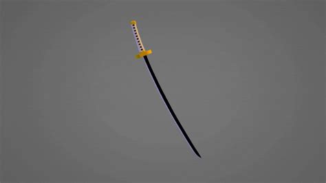 3D file Roronoa Zoro Wado Ichimonji Sword・3D printable model to ...