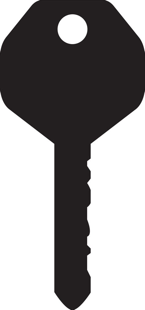 Door Key Clipart Design Illustration 9399053 Png