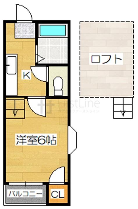 Apt01 205 アパート｜居住用の物件情報 株式会社firstline福岡