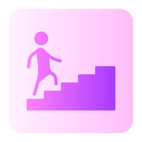 Escaleras Iconos Gratis De Personas