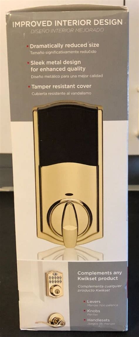 Brand New Kwikset 914trl Zw L03 Smartcode Electronic Deadbolt With Z Wave Tech Ebay