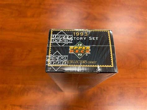 Upper Deck 1993 Factory Set Major League Baseball Cards In Sealed Box