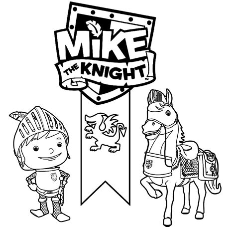 Desenhos Para Colorir E Imprimir Desenhos Do Mike O Cavaleiro Para