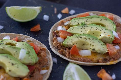 Bean And Cheese Tostadas