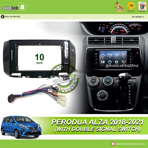 Android Player Casing Perodua Alza With Double Signal