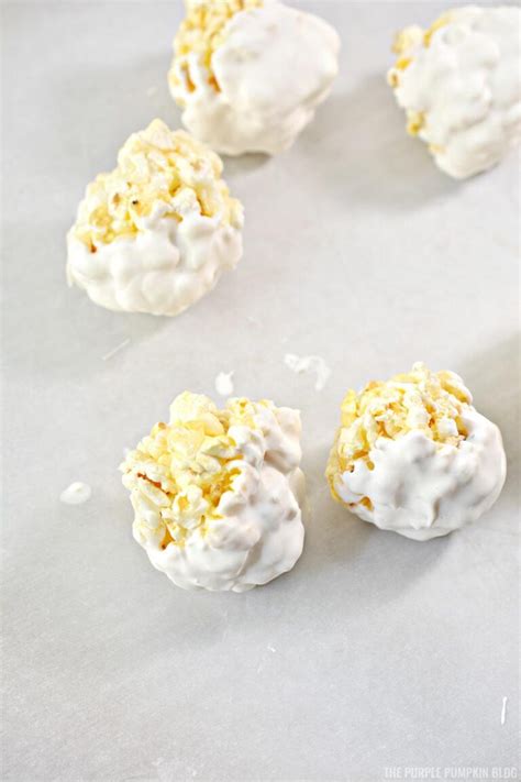 How To Make Ghost Popcorn Balls For Halloween