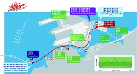 Course Map – Hong Kong – Zhuhai – Macao Bridge Half Marathon