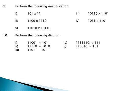 Binary number system | PPT