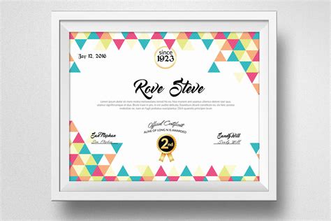 Certificates Template By Designhub TheHungryJPEG