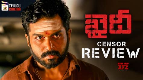 Karthi Kaithi Movie Censor Review [hd] Video Social News Xyz