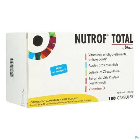 Théa Nutrof Total 180 capsules