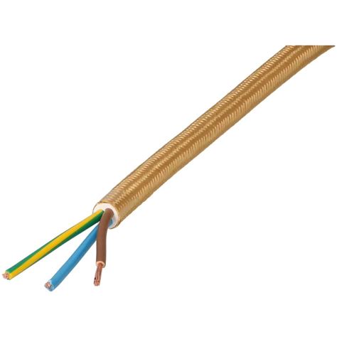 TD-Textilkabel H05VV-F3G1.0 Gold Meterware kaufen bei OBI