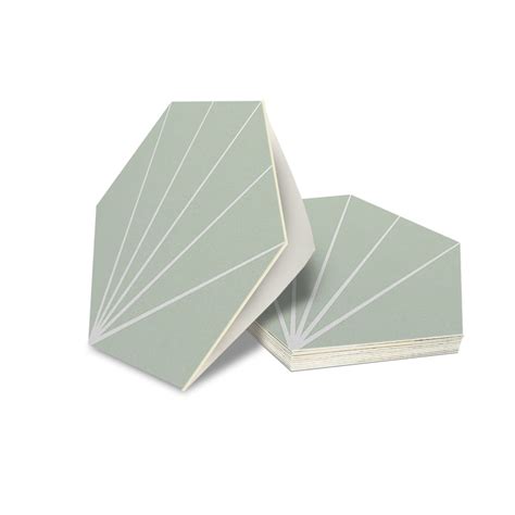 FUNLIFE Sage Green Floor Tile Sticker Peel And Stick Etsy