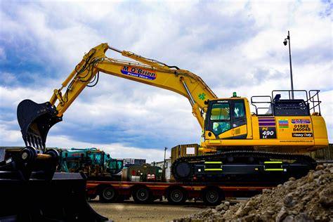 Komatsu PC490 50 Tonne Excavator M O Brien Plant Hire