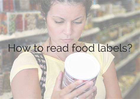 How To Read Food Labels Health Begins With Mom