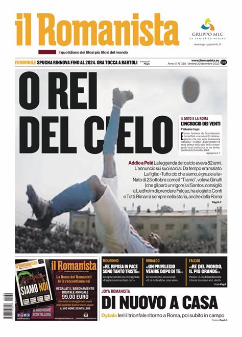 Futpapers On Twitter Capa Do Il Romanista