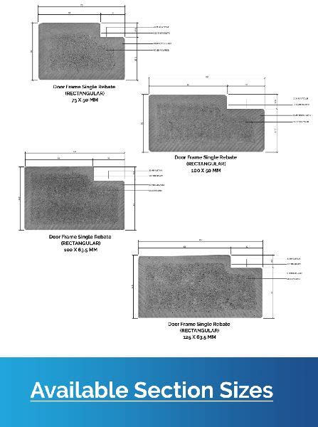 Non Polished Wpc Door Frame Size 60x30 Mm To 150x63mm Feature