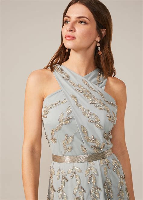 Hallie Embellished Dress Phase Eight