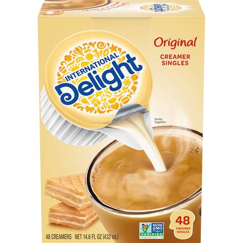 International Delight Original Coffee Creamer Singles 48 Ct