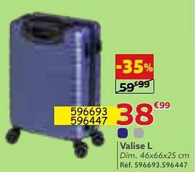 Promo Valise L Chez GiFi ICatalogue Fr