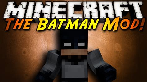 Minecraft Mod Showcase The Batman Mod Youtube