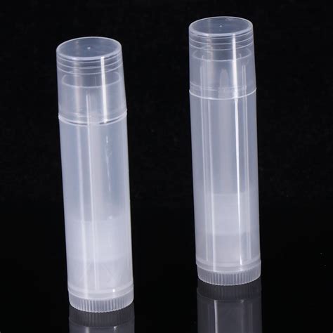 Plastic Container Lip Balm Tube Transparent Wholesale 5g Cosmetic