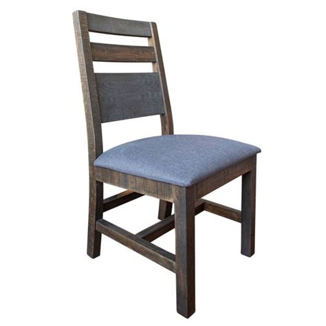 Antique Gray Barnwood Dining Chair Classic Rustic Elegance