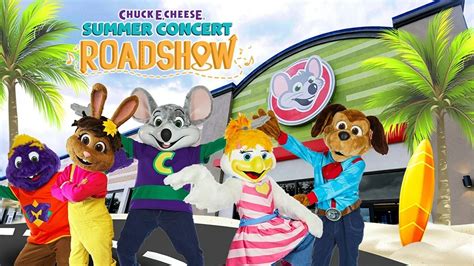 Chuck E Cheese And Friends Go On Tour Again For Third Summer Concert