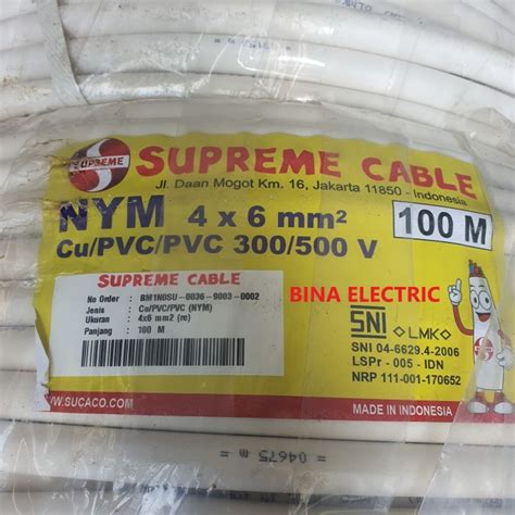 Jual Kabel Listrik Nym X X X Mm X Mm Supreme M Meter