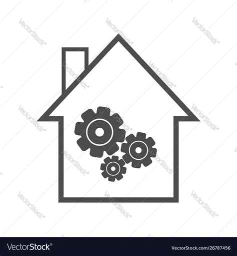 House logomodern design Royalty Free Vector Image