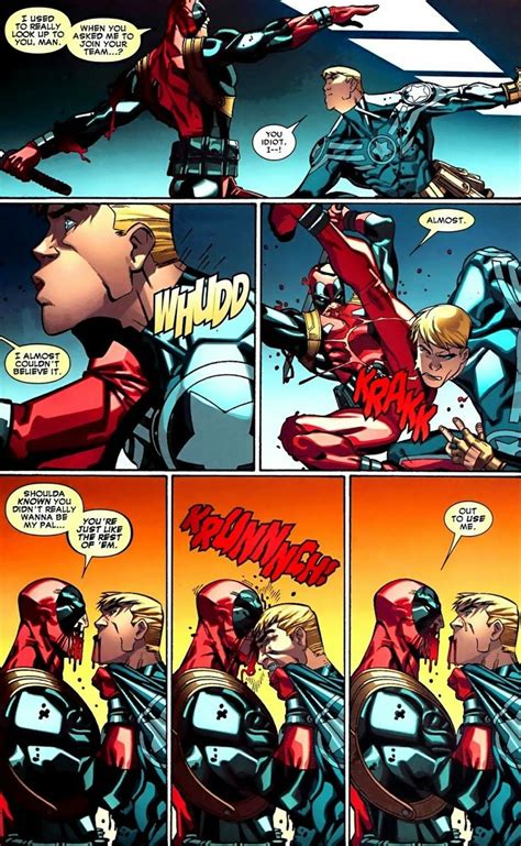 Captain America Vs Deadpool Deadpool 28 2008 Deadpool Comic Deadpool Marvel Superheroes