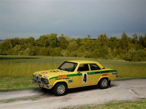 Opel Ascona A Rallye 1973 Model Racing Cars HobbyDB