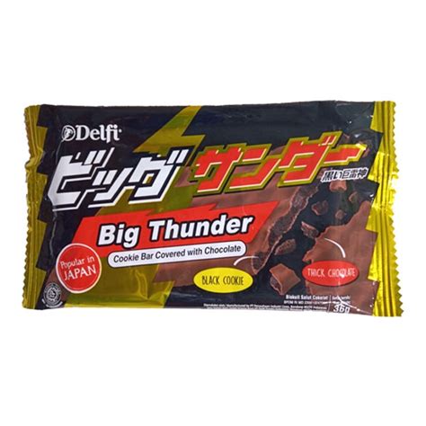 Jual Delfi Yuraku Big Thunder Gr Cokelat Shopee Indonesia