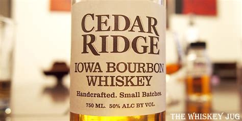 Cedar Ridge Iowa Bourbon Review - The Whiskey Jug